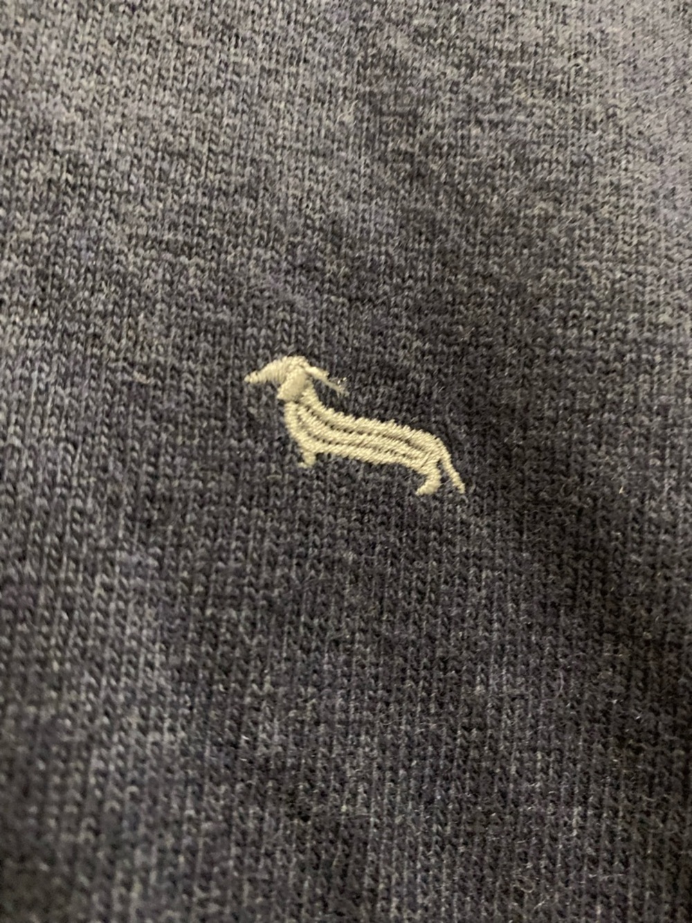 Harmont & Blaine Navy Turtleneck Sweater with Logo size XL - Picture 4 of 8